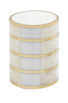 Eros Stone Brass Canister